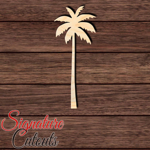 Palm Tree 006 Shape Cutout in Wood, Acrylic or Acrylic Mirror - Signature Cutouts