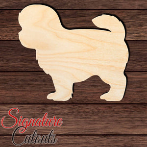 Peekapoo Shape Cutout in Wood, Acrylic or Acrylic Mirror - Signature Cutouts