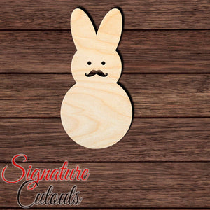 Peep 004 Shape Cutout in Wood, Acrylic or Acrylic Mirror - Signature Cutouts