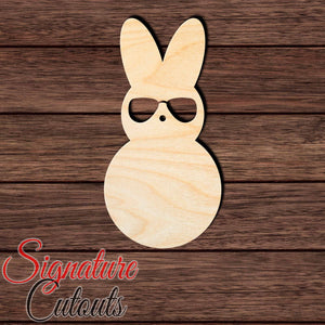 Peep 006 Shape Cutout in Wood, Acrylic or Acrylic Mirror - Signature Cutouts