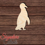 Penguin 009 Shape Cutout in Wood