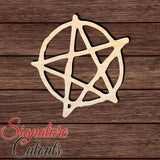 Pentagram Star 002 Shape Cutout