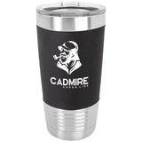 Polar Camel 20oz Laserable Silicone Travel Mug Travel Mugs Signature Laser Engraving Black/White Standard 