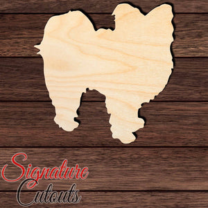 Pomapoo Cutout in Wood, Acrylic or Acrylic Mirror - Signature Cutouts