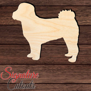 Poochon Shape Cutout in Wood, Acrylic or Acrylic Mirror - Signature Cutouts