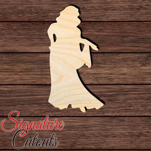 Princess 025 Shape Cutout in Wood, Acrylic or Acrylic Mirror - Signature Cutouts