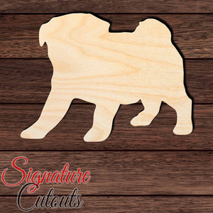Pugalier Shape Cutout in Wood, Acrylic or Acrylic Mirror - Signature Cutouts