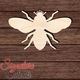 Queen Bee 001 Solid Shape Cutout in Wood