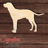 Redbone Coonhound Shape Cutout in Wood, Acrylic or Acrylic Mirror - Signature Cutouts