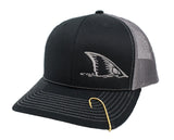 Redfish Tail Embroidered Trucker Cap Baseball Caps Signature Cutouts 