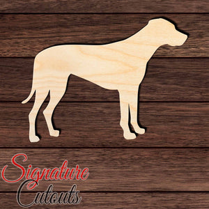 Rhodesian Ridgback Shape Cutout in Wood, Acrylic or Acrylic Mirror - Signature Cutouts