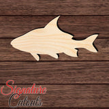 River Capsucker Fish en Shape Cutout in Wood, Acrylic or Acrylic Mirror - Signature Cutouts