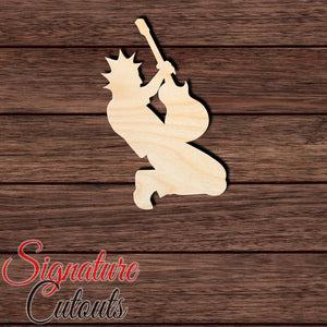 Rockstar 004 Shape Cutout in Wood, Acrylic or Acrylic Mirror - Signature Cutouts