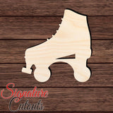 Roller Skate 002 Shape Cutout in Wood, Acrylic or Acrylic Mirror - Signature Cutouts