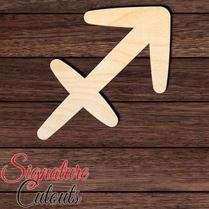 Sagittarius Shape Cutout in Wood, Acrylic or Acrylic Mirror - Signature Cutouts