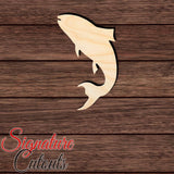 Salmon 001 Shape Cutout in Wood, Acrylic or Acrylic Mirror - Signature Cutouts