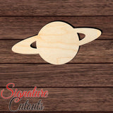 Saturn 001 Shape Cutout in Wood