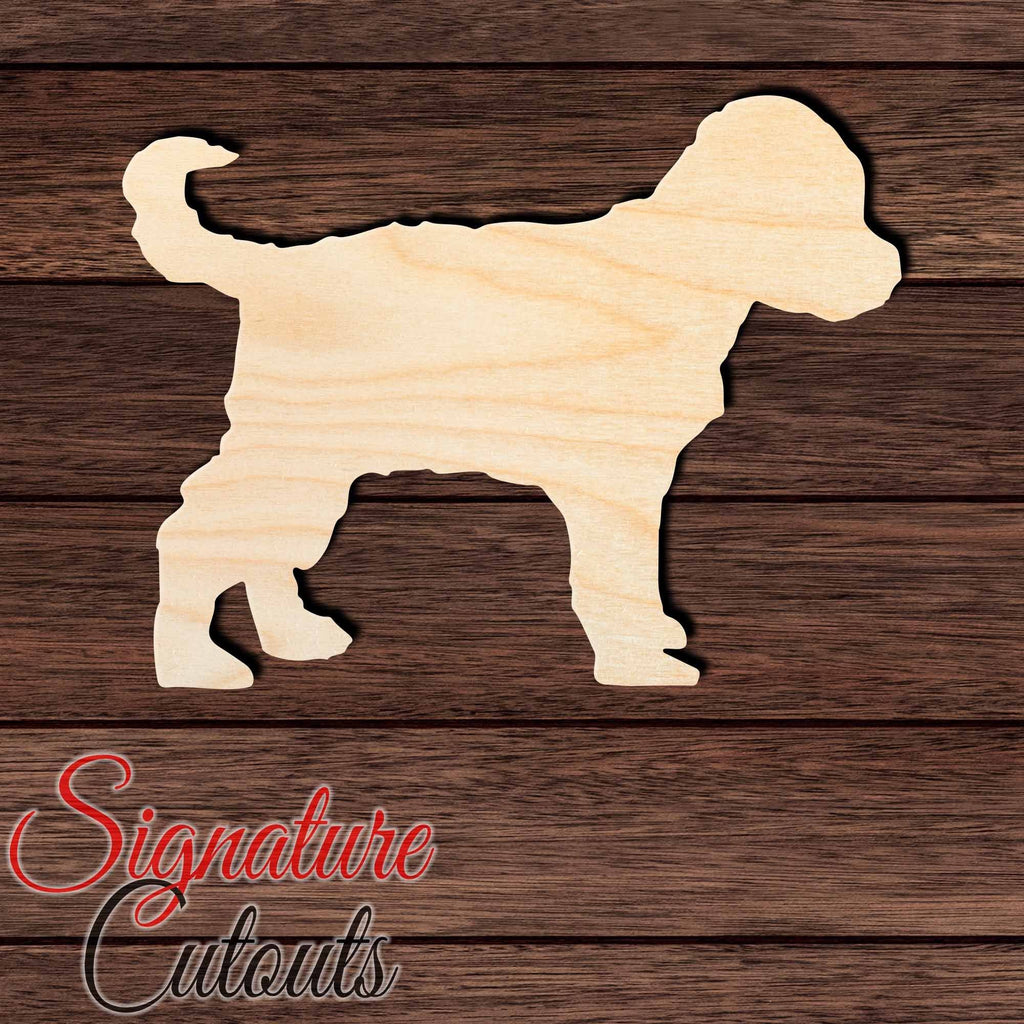Schnoodle Shape Cutout in Wood, Acrylic or Acrylic Mirror - Signature Cutouts