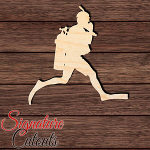 Scuba Diver 004 Shape Cutout in Wood, Acrylic or Acrylic Mirror - Signature Cutouts