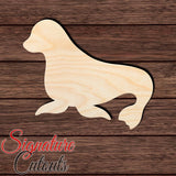 Seal 002 Shape Cutout in Wood, Acrylic or Acrylic Mirror - Signature Cutouts
