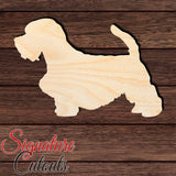 Sealyham Terrier Shape Cutout in Wood, Acrylic or Acrylic Mirror - Signature Cutouts