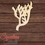 Seaweed 008 Shape Cutout in Wood, Acrylic or Acrylic Mirror - Signature Cutouts