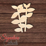 Seaweed 013 Shape Cutout in Wood, Acrylic or Acrylic Mirror - Signature Cutouts