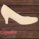 Shoe 004 Shape Cutout in Wood, Acrylic or Acrylic Mirror - Signature Cutouts