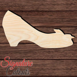 Shoe 009 Shape Cutout in Wood, Acrylic or Acrylic Mirror - Signature Cutouts