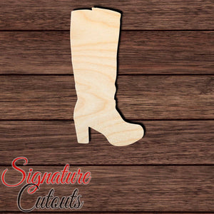 Shoe 016 Shape Cutout in Wood, Acrylic or Acrylic Mirror - Signature Cutouts