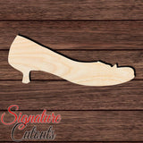 Shoe 018 Shape Cutout in Wood, Acrylic or Acrylic Mirror - Signature Cutouts