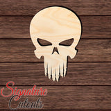 Skull 003 Shape Cutout - Signature Cutouts