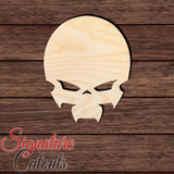 Skull 004 Shape Cutout - Signature Cutouts