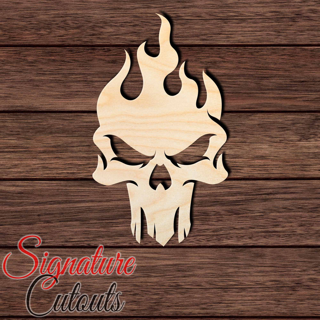Skull 006 Shape Cutout - Signature Cutouts