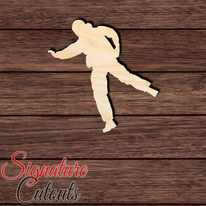 Sky Diver 004 Shape Cutout in Wood, Acrylic or Acrylic Mirror - Signature Cutouts
