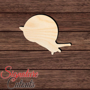 Snail 002 Shape Cutout in Wood, Acrylic or Acrylic Mirror - Signature Cutouts