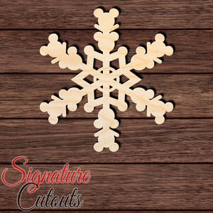 Snowflake Shape, 3 20, Snowflake Cut Out, Laser Cut, Unfinished Wood,  Cutout Shapes, Wooden Cutouts, Snowflake Cutouts, Holiday Shapes 