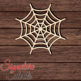 Spider Web 002 Shape Cutout in Wood