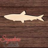 Sprat Garvock Fish Shape Cutout in Wood, Acrylic or Acrylic Mirror - Signature Cutouts