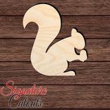 Squirrel 005 Shape Cutout in Wood, Acrylic or Acrylic Mirror - Signature Cutouts