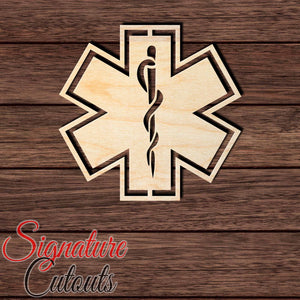 Star of Life 002 - Shape Cutout - Signature Cutouts