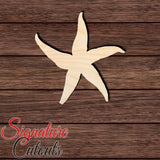 Starfish 006 Shape Cutout in Wood, Acrylic or Acrylic Mirror - Signature Cutouts