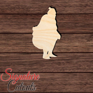 Sumo Wrestler 003 Shape Cutout in Wood, Acrylic or Acrylic Mirror - Signature Cutouts