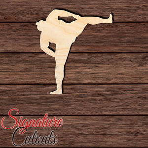 Sumo Wrestler 005 Shape Cutout in Wood, Acrylic or Acrylic Mirror - Signature Cutouts