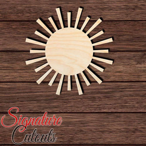 Sun 007 Shape Cutout - Signature Cutouts