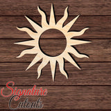 Sun 010 Shape Cutout Craft Shapes & Bases Signature Cutouts 