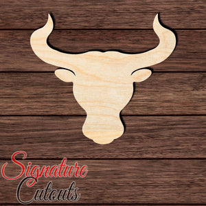 Taurus 003 Shape Cutout in Wood, Acrylic or Acrylic Mirror - Signature Cutouts