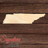 Tennessee State Shape Cutout in Wood, Acrylic or Acrylic Mirror - Signature Cutouts
