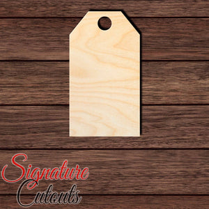 Toe Tag Shape Cutout - Signature Cutouts