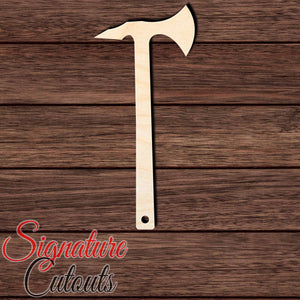 Tomahawk 001 Shape Cutout in Wood Craft Shapes & Bases Signature Cutouts 